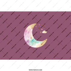 Moon and Stars Tumbler, Celestial Design, Cute Tumbler, Stylish Tumbler, Gift Idea, Decorative Tumbler, Drinkware, Personalized Tumbler - Tawshia
