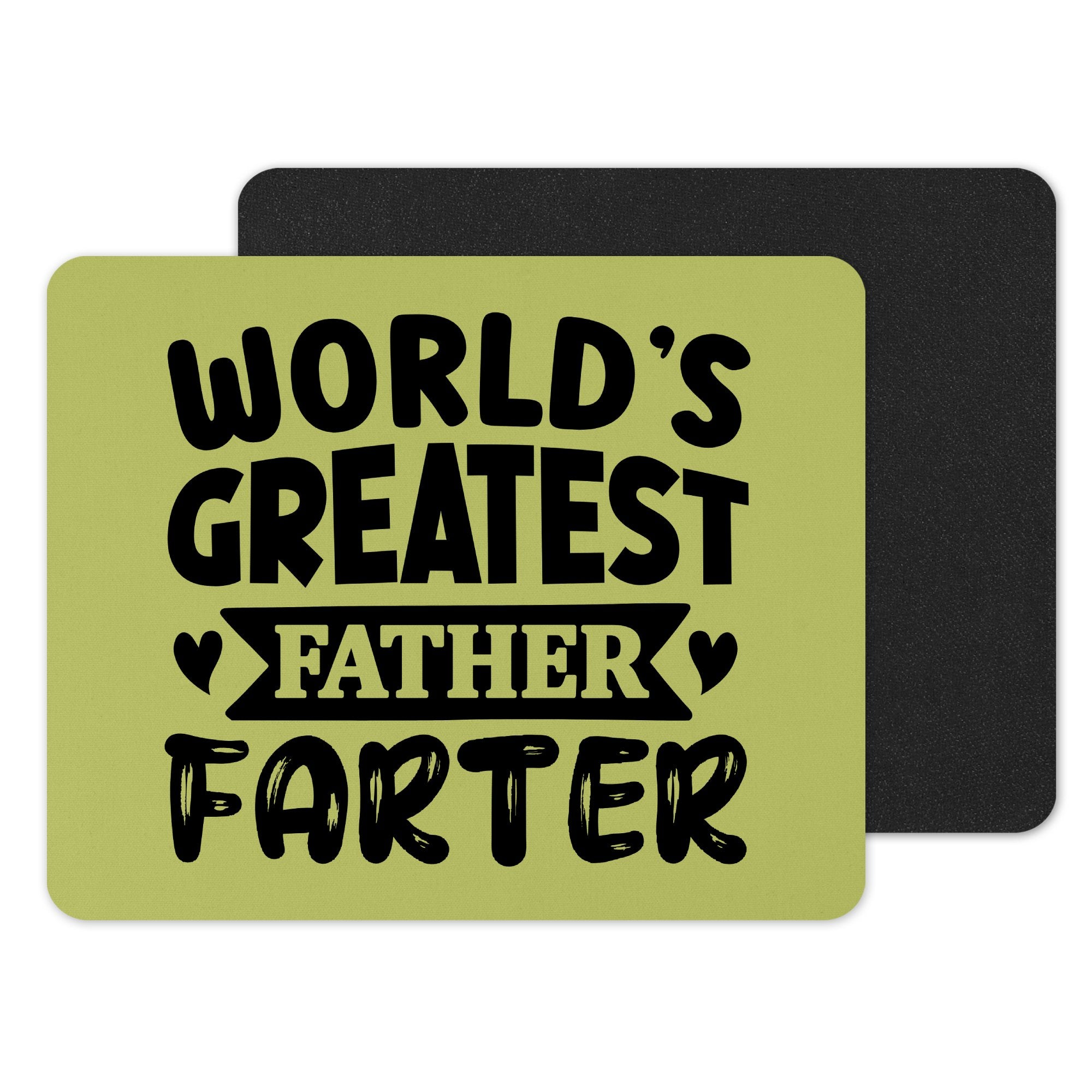 World's Greatest Father Farter Funny Mouse Pad Product