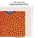 Yayoi Kusama Print, Japanese Artist, Modern Art, Photographic Print, Home Decor, Infinity Nets, Fine Art Print, Unique Wall Art - Tawshia