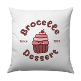 Cupcake Pillow, Brocelee Dessert Throw Pillow, Cute Food Pillow, Kawaii Cupcake Design, Sweet Treat Home Decor, Since 1997 Pillow - Tawshia