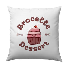 Cupcake Pillow, Brocelee Dessert Throw Pillow, Cute Food Pillow, Kawaii Cupcake Design, Sweet Treat Home Decor, Since 1997 Pillow - Tawshia