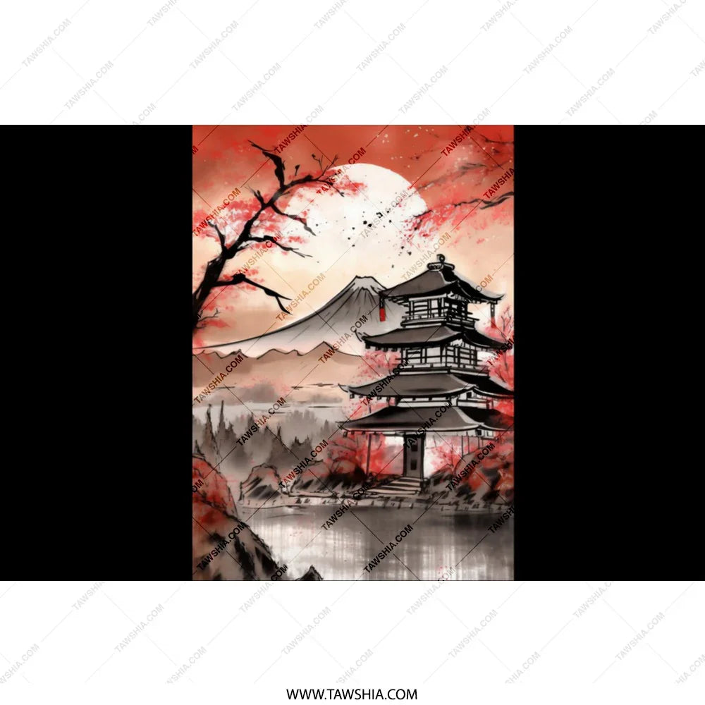 Stunning Japanese Landscape Artwork product type