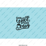 Good Coffee Good Day Tumbler, Coffee Lover Gift, Inspirational Tumbler, Daily Motivation, Positive Vibes Tumbler, Gift for Her, Women - Tawshia