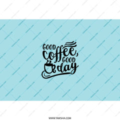 Good Coffee Good Day Tumbler, Coffee Lover Gift, Inspirational Tumbler, Daily Motivation, Positive Vibes Tumbler, Gift for Her, Women - Tawshia
