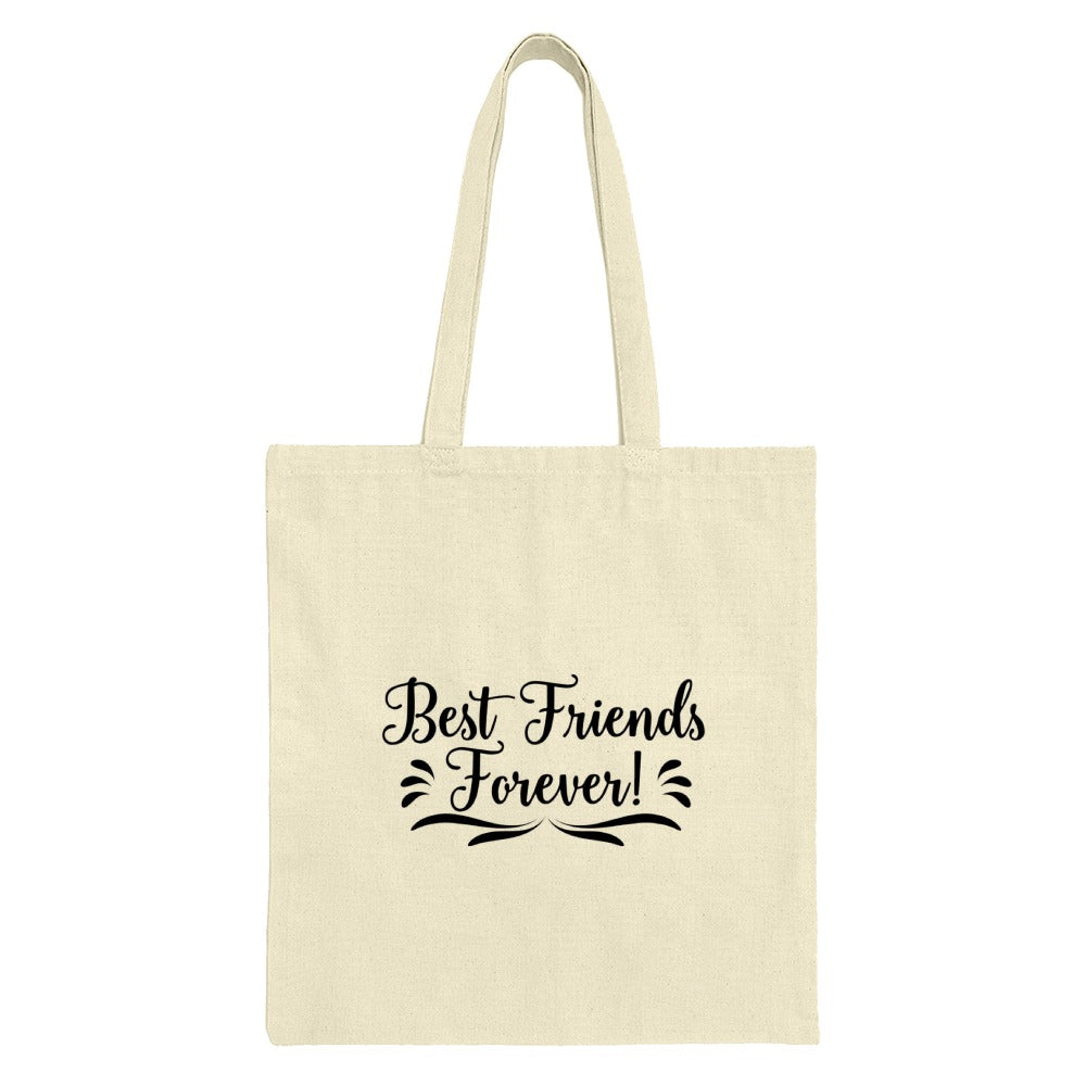 Best Friends Forever Tote Bag, Friendship Gift, Matching Bestie Bags, BFF Gift, Gift for Her, Friend Birthday Gift, Friendship Day Gift - Tawshia