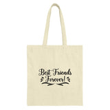 Best Friends Forever Tote Bag, Friendship Gift, Matching Bestie Bags, BFF Gift, Gift for Her, Friend Birthday Gift, Friendship Day Gift - Tawshia