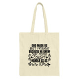 God Made Us Best Friends Tote Bag, Sister Gift, Funny Friendship, Bestie Present, Gift for Sister, Sisters Design, Tote Bag - Tawshia