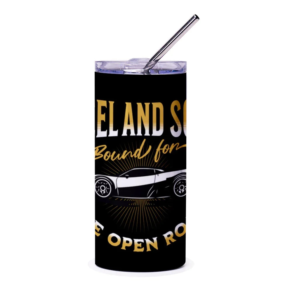 Bound for the Open Road Tumbler Travel Mug product type