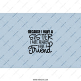 Sister Friend Tumbler, Sister Gift, Sister Quote, Sister Birthday Gift, Best Sister Ever, Gift for Sister, Sister Coffee Cup - Tawshia