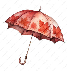 Fall Umbrella Mug, Autumn Leaves Design, Seasonal Drinkware, Coffee Mug, Tea Cup, Cozy Gift, Fall Decor, Thanksgiving Gift Idea SKU: MG10004205 - Tawshia