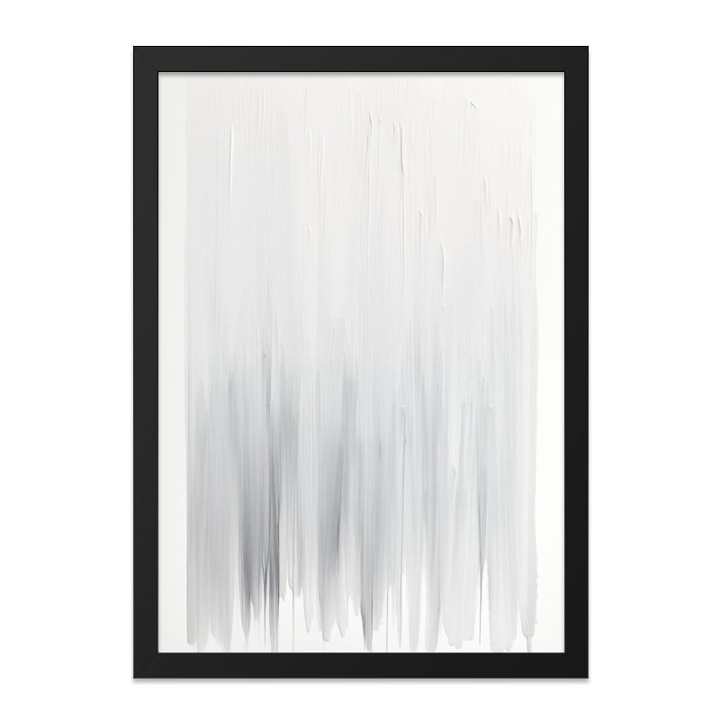 Abstract Grey and White Wall Art, Minimalist Painting Print, Modern Home Decor, Neutral Tone Artwork, Contemporary Wall Decor - Tawshia