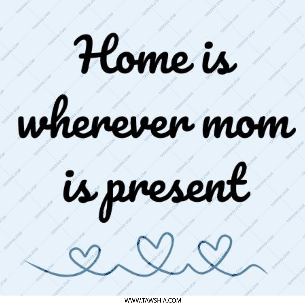 Home Is Where Mom Is Pinback Button, Mothers Day Gift, Mom Present Pin Badge, Sentimental Mom Gift, Gift For Mother, Pin Badge - Tawshia