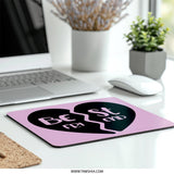 Best Friends Mouse Pad, Friendship Gift, Heart Mousepad, Bestie Gift, Matching Mouse Pad, Long Distance Friend Present, Computer Accessory - Tawshia