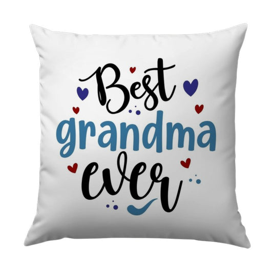 Best Grandma Ever Pillow, Grandmother Gift, Grandma Birthday Gift, New Grandma Present, Grandparent's Day Decor, Throw Pillow - Tawshia