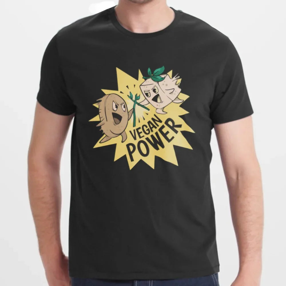 Vegan Superpower Graphic Short Sleeve T-shirt product