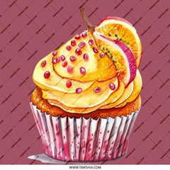 Cupcake Pinback Button, Food Button, Cute Pin, Party Favor, Chef Gift, Baker Gift, Sweet Treat Button, Dessert Button, Yummy Gift - Tawshia