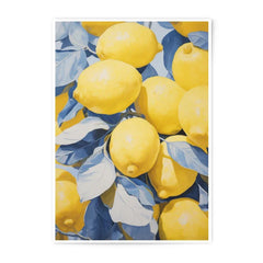 Lemon Photographic Prints, Botanical Art, Kitchen Decor, Citrus Artwork, Wall Art Decor, Modern Art Prints, Fruit Photography - Tawshia