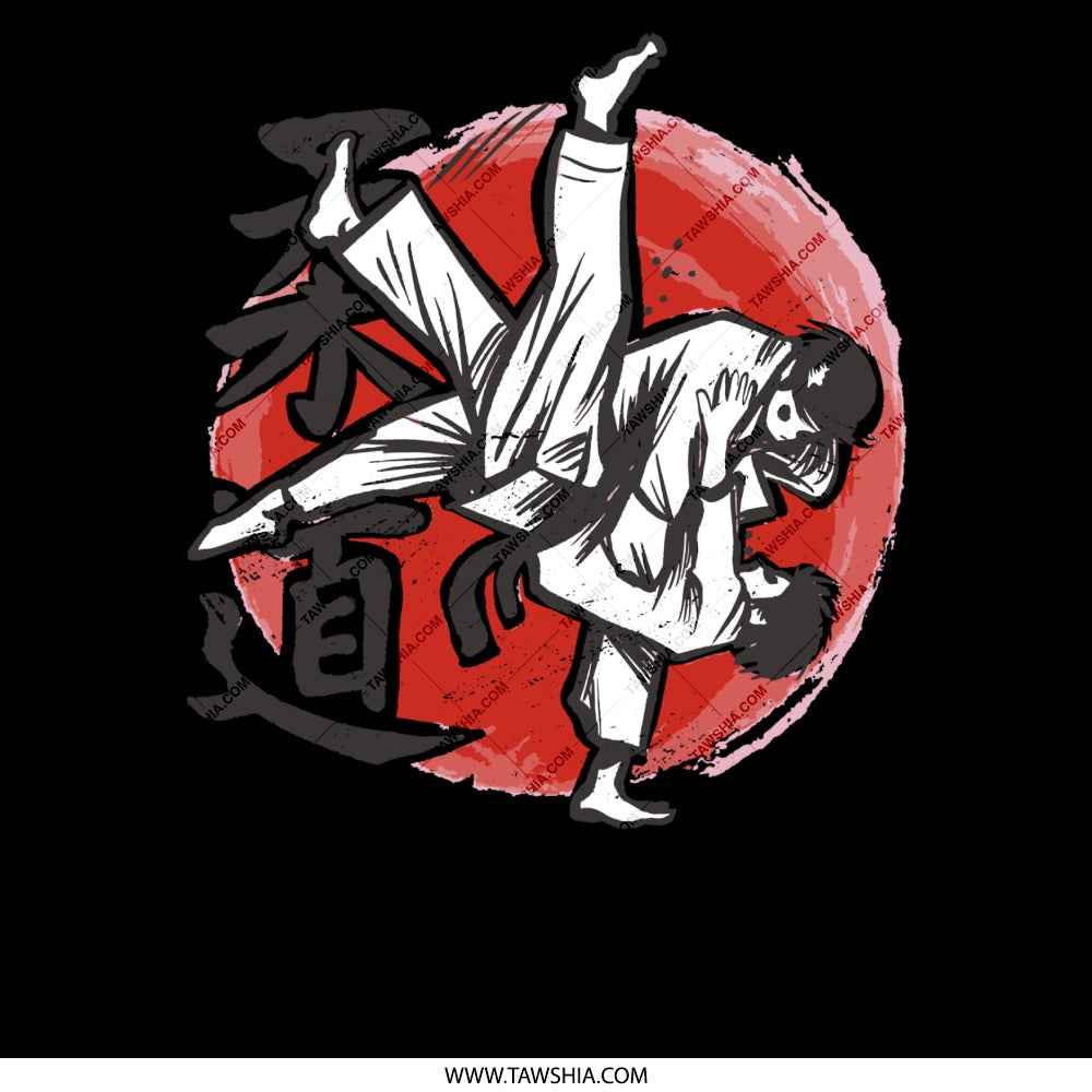 Martial Arts Grappling Print Design product