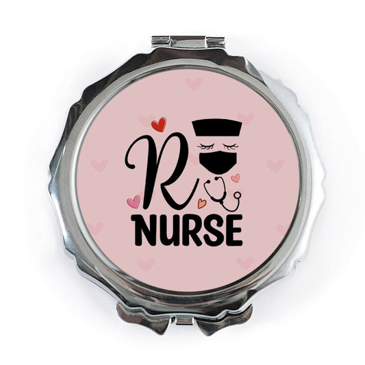 RN Nurse Pocket Mirror, Registered Nurse Gift, Nursing Student, Healthcare Worker, Medical Staff Appreciation, Nurse Graduation Present - Tawshia