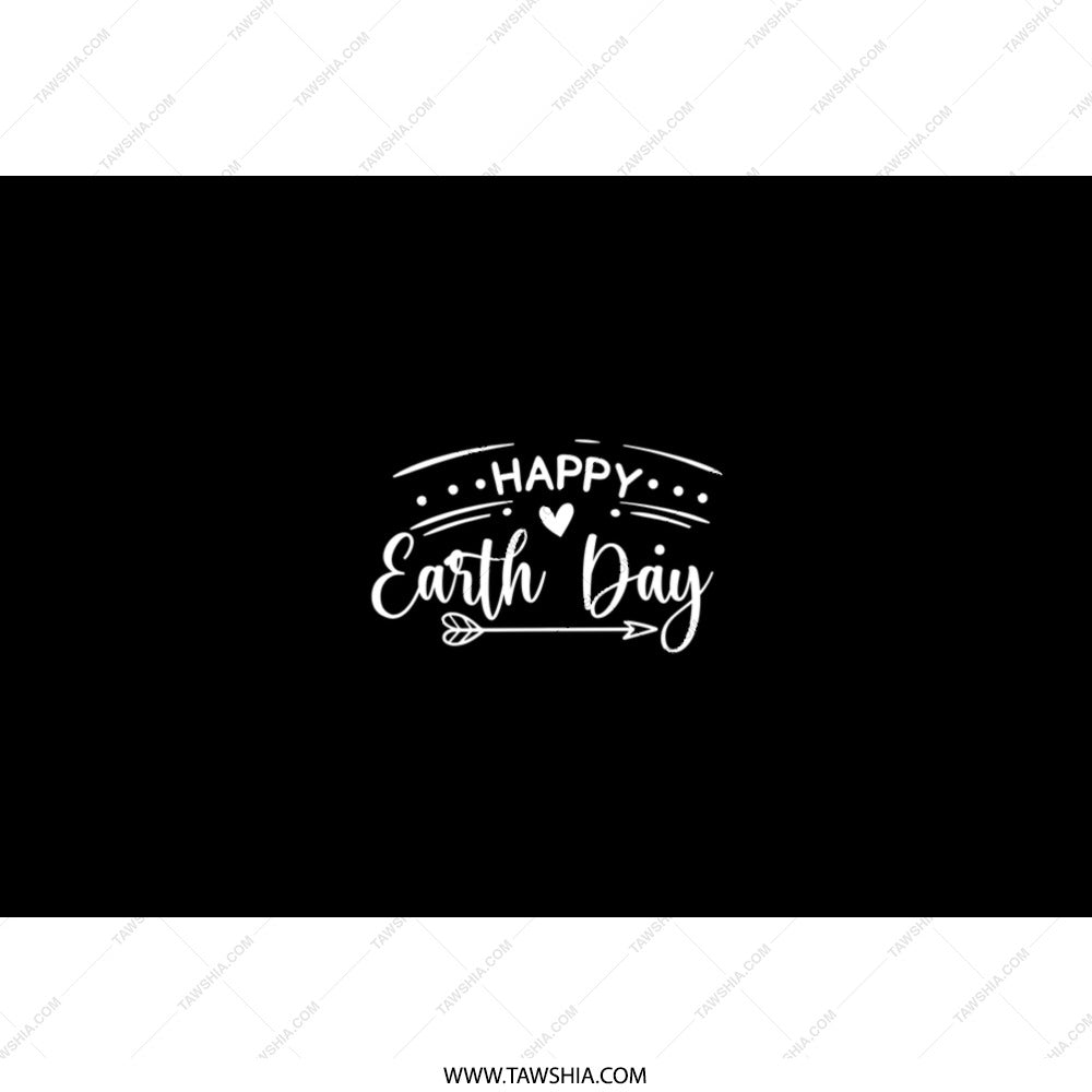 Happy Earth Day Tumbler, Earth Day Gifts, Travel Tumbler, Eco Friendly Gift, Reusable Tumbler, Earth Day Tumbler with Straw - Tawshia