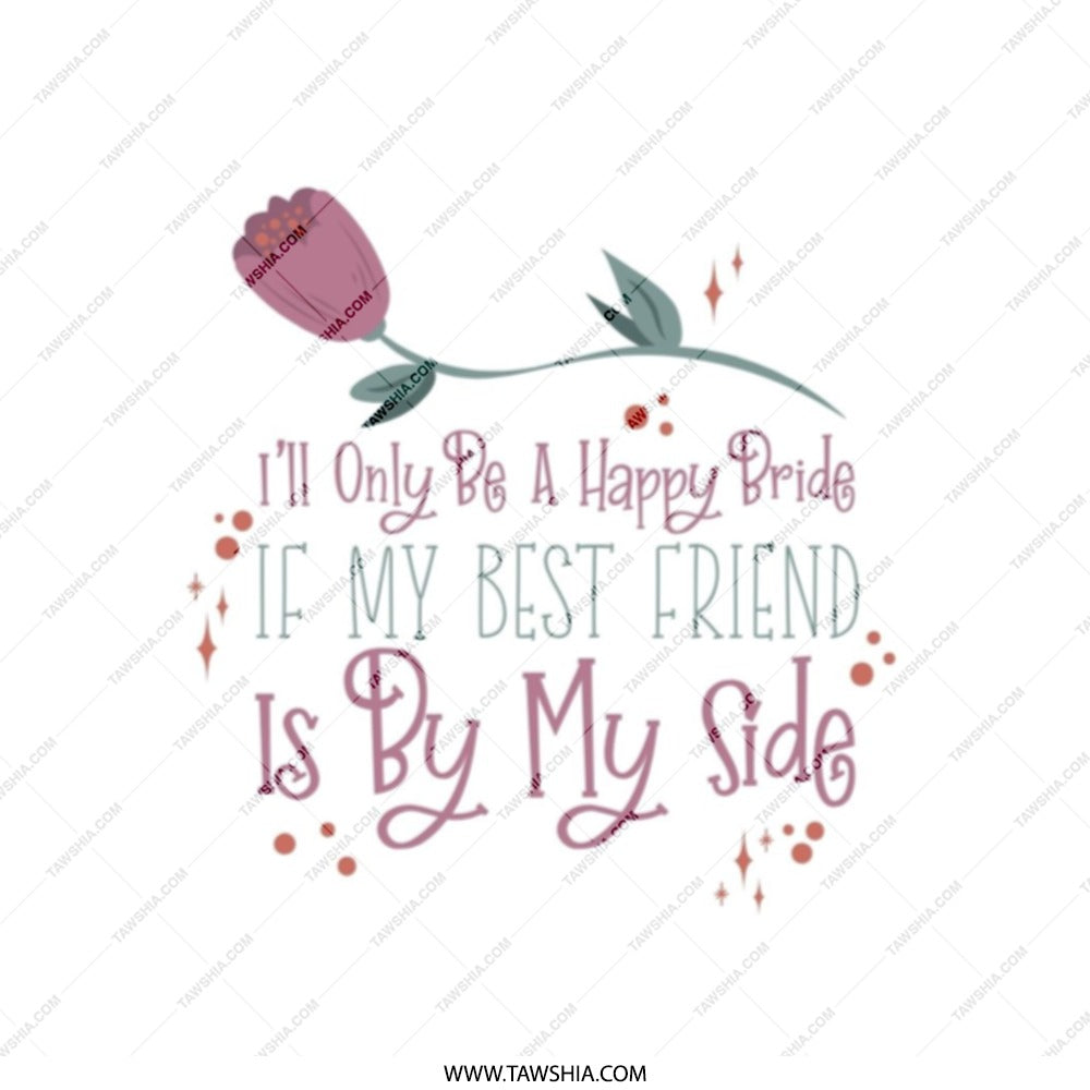 Best Friend Tote Bag, Friendship Quote Bag, Floral Tote, Pride Accessory, Gift for Friend, Cute Bag, Stylish Tote Bag, Everyday Bag - Tawshia