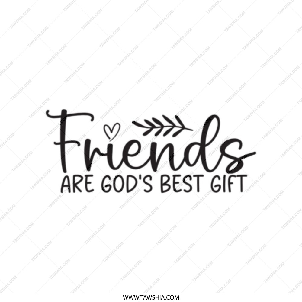 Friends God's Gift Tote Bag, Religious Tote Bag, Friendship Gift Tote, Christian Gift Bag, Spiritual Tote Bag, Inspirational Gift Tote - Tawshia