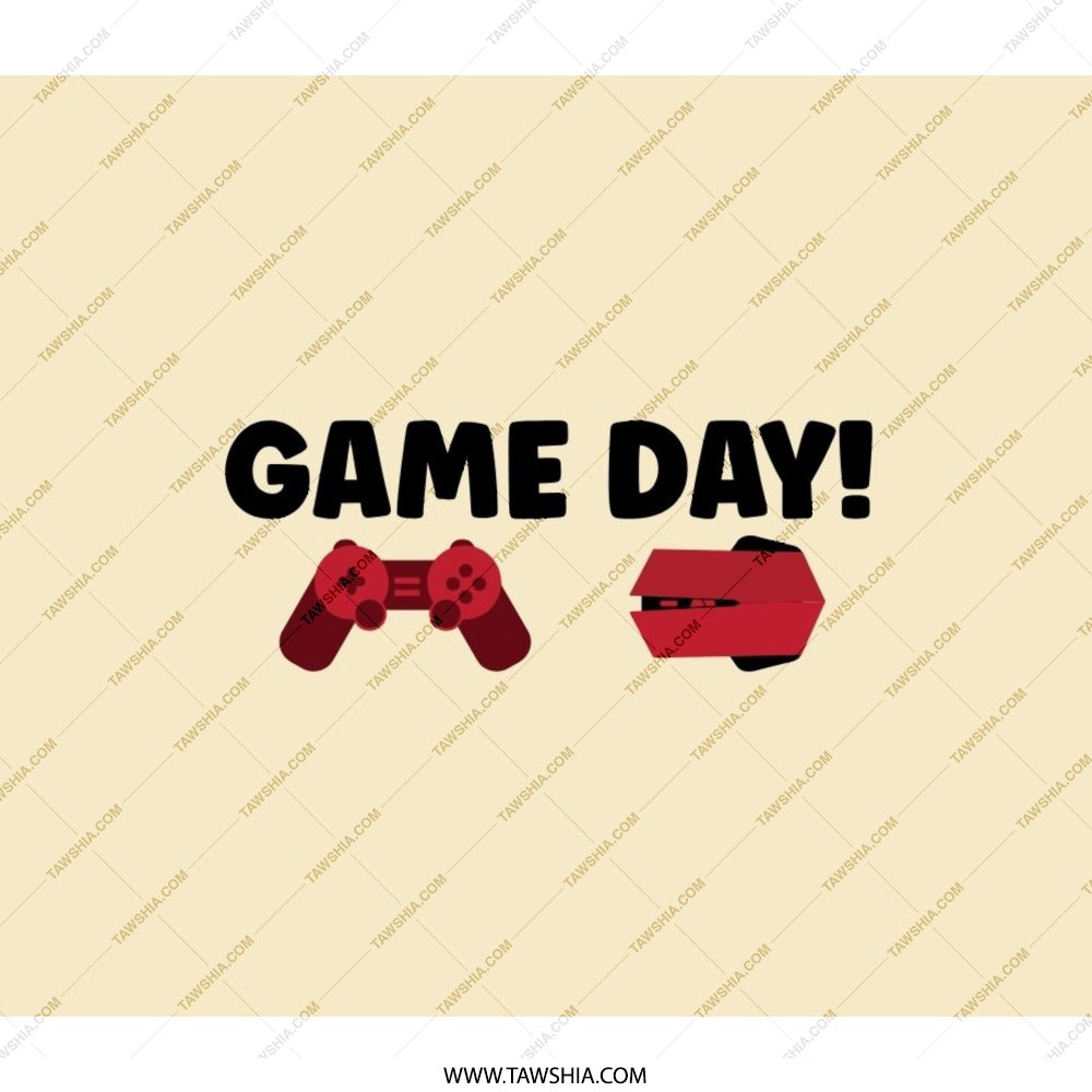 Game Day Backpack, Gamer Backpack, Video Game Backpack, Console Controller Backpack, Gift for Gamers, Novelty Backpack, Everyday Backpack - Tawshia