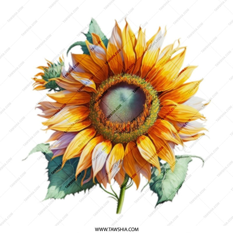 Sunflower Mug, Floral Coffee Mug, Botanical Tea Cup, Gift for Her, Flower Lover Mug, Bright Sunflower Art, Summer Mug, Garden Mug - Tawshia