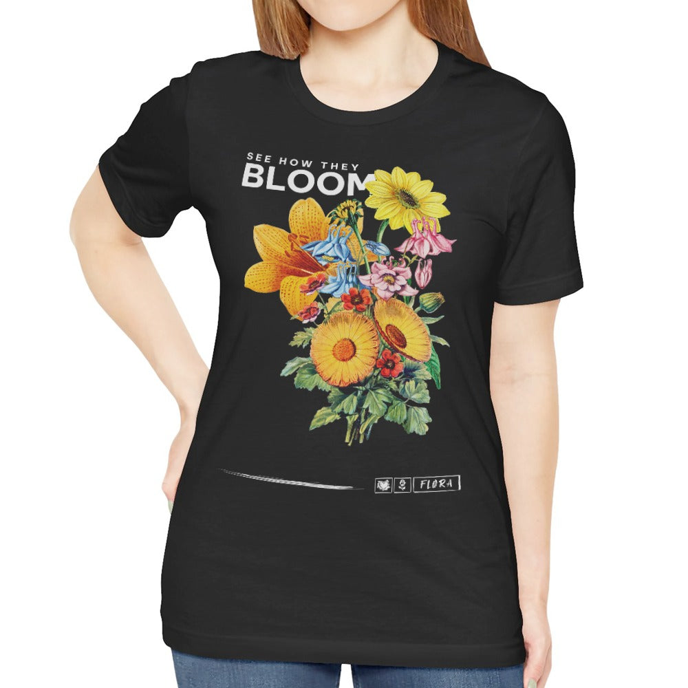 See How They Bloom Graphic Floral T-Shirt product