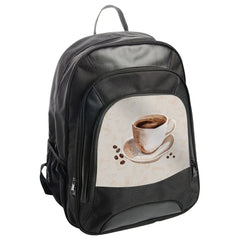 Coffee Cup BackPack, Coffee Lover Gift, Coffee Bean Print BackPack, Coffee Art BackPack, Stylish BackPack, School BackPack - Tawshia