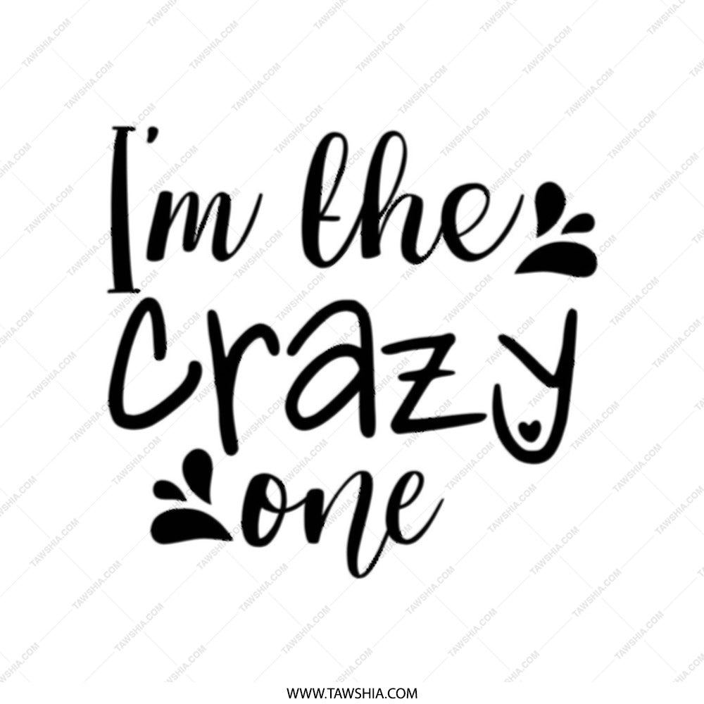 Crazy One Tote Bag, Funny Tote Bag, Quirky Tote Bag, Statement Tote Bag, Everyday Tote, Gift for Her, Gift for Friend, Novelty Tote - Tawshia