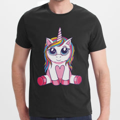 Colorful Cute Unicorn Graphic Tee Shirt product type