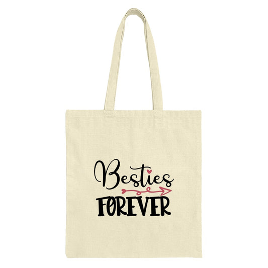 Besties Forever Tote Bag, Friendship Gift, Best Friend Present, Cute Tote Bag, Gift for Best Friend, Everyday Tote Bag - Tawshia