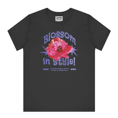 Blossom in Style Graphic Tee Shirt Casual Product Type