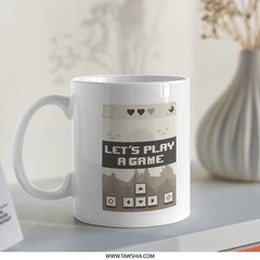 Let's Play A Game Design White Coffee Mug product