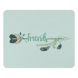 Friends Arrow Mouse Pad, Cute Desktop Accessory, Gift For Friend, Unique Office Decor, Personalized Work Space, Computer Gaming Pad - Tawshia