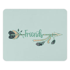 Friends Arrow Mouse Pad, Cute Desktop Accessory, Gift For Friend, Unique Office Decor, Personalized Work Space, Computer Gaming Pad - Tawshia