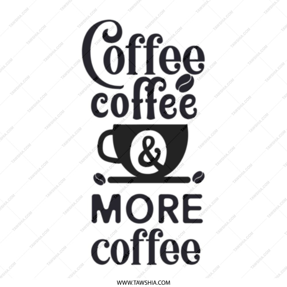 Coffee Lover Tote Bag, Coffee Addict Gift, Coffee Cup Art Tote, Everyday Tote, Shopping Bag, Reusable Grocery Bag - Tawshia
