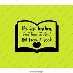 Teacher Appreciation Backpack, Best Teacher Gift, Heart Backpack, Teacher Quote, Gift For Teacher, Teacher Thank You Gift - Tawshia