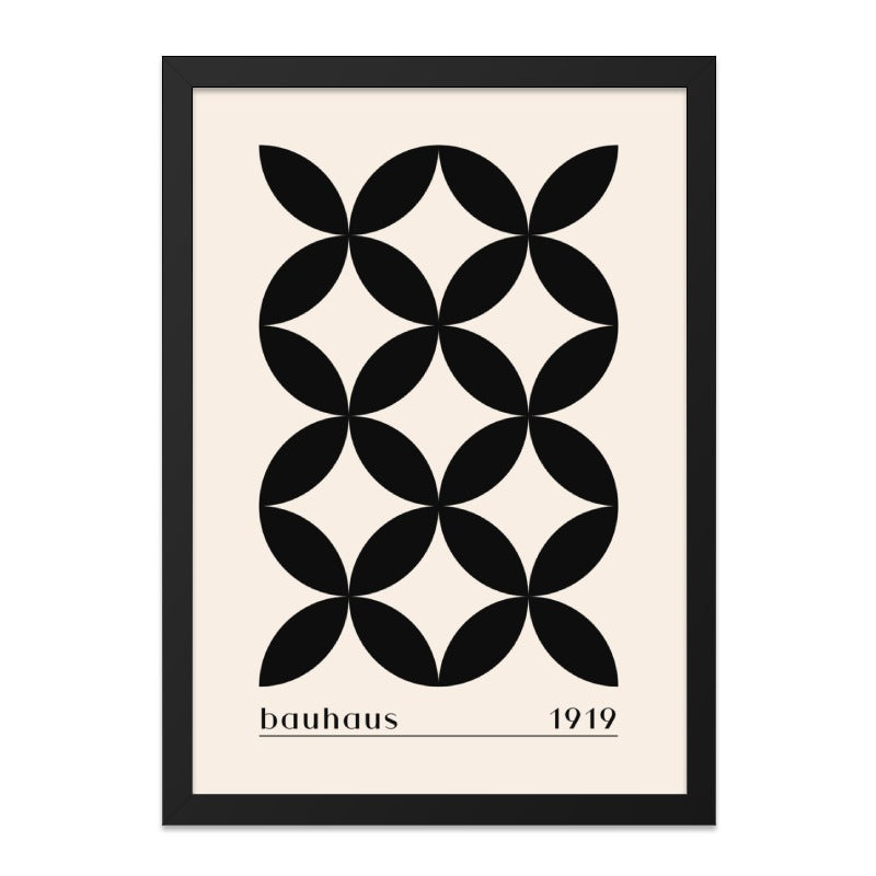 Bauhaus Wall Art Print, Geometric Wall Decor, Modern Art Print, 1919 Bauhaus Design, Minimalist Wall Art, Home Decor, Wall Art - Tawshia