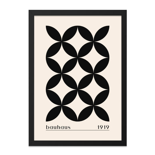Bauhaus Wall Art Print, Geometric Wall Decor, Modern Art Print, 1919 Bauhaus Design, Minimalist Wall Art, Home Decor, Wall Art - Tawshia