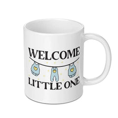 Welcome Little One Mug, New Baby Gift, Baby Shower Gift, Newborn Mug, Expecting Parent Gift, Cute Baby Clothes Mug - Tawshia