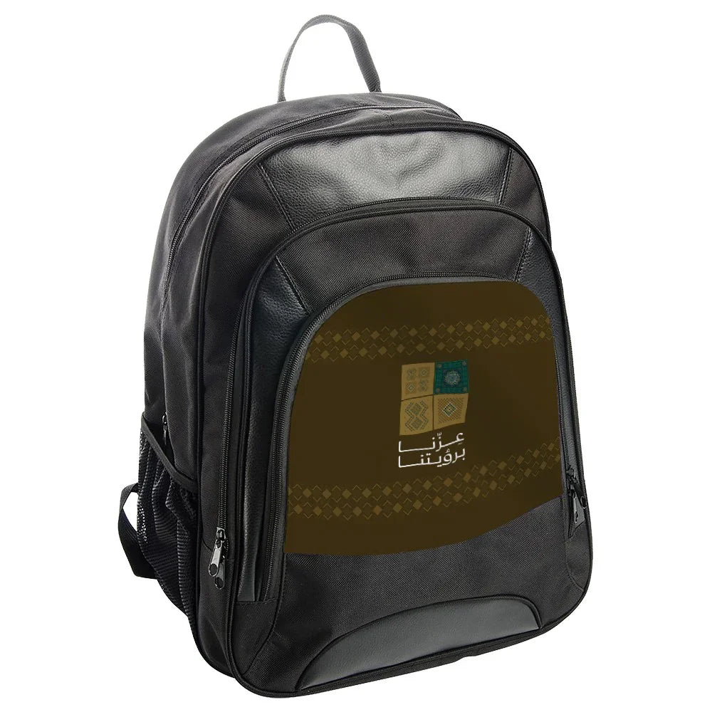 Stylish Black Backpack with Unique Design product type
