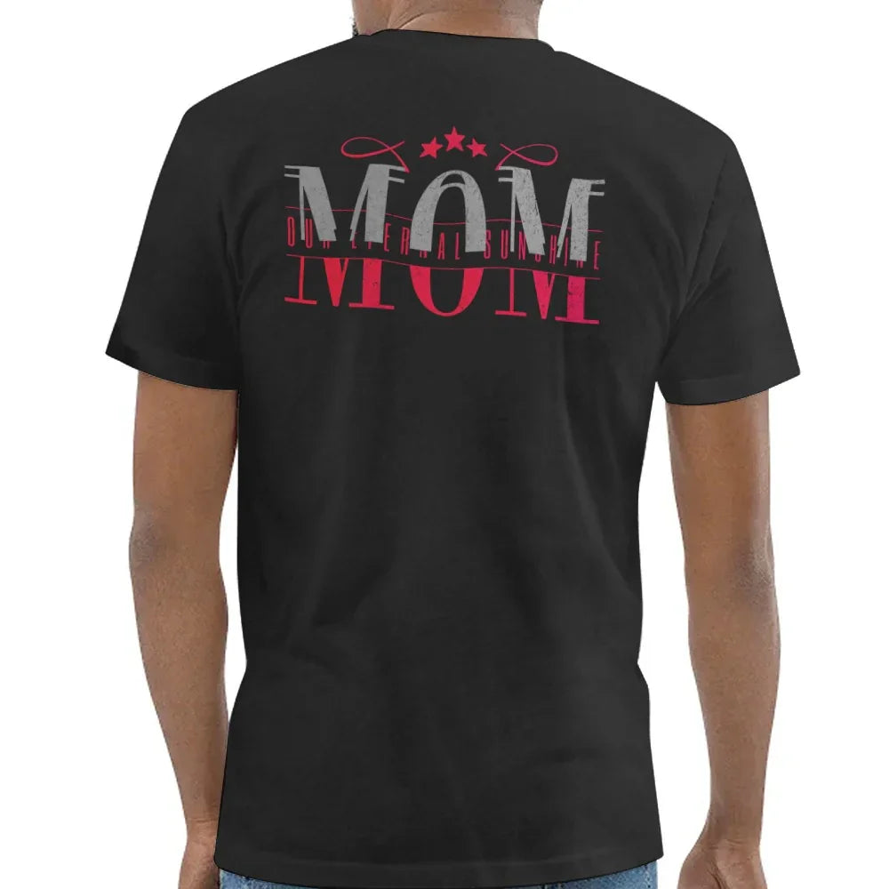 Super Cool Best Mom Graphic Black T-shirt product