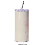 Arabic Father's Day Tumbler, Dad is the Tree, Father Gift, Unique Tumbler, Islamic Dad Present, Tumbler with Straw, Gift for Him - Tawshia