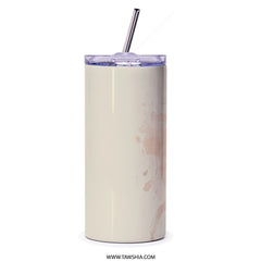 Arabic Father's Day Tumbler, Dad is the Tree, Father Gift, Unique Tumbler, Islamic Dad Present, Tumbler with Straw, Gift for Him - Tawshia