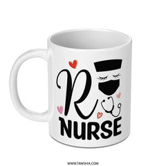 Registered Nurse Mug, Medical Worker Gift, Nurse Graduation Gift, Nurse Coffee Mug, RN Appreciation Gift, Future Nurse Mug, Nurse Gift Idea - Tawshia