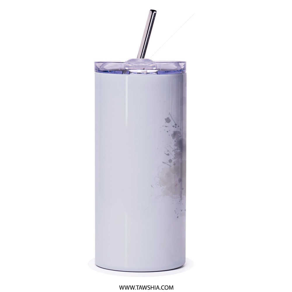 Arabic Mother Quote Tumbler, Mom Gift, Unique Tumbler, Arabic Tumbler, Gift For Her, Tumbler with Straw, Best Mom Ever, Travel Tumbler - Tawshia