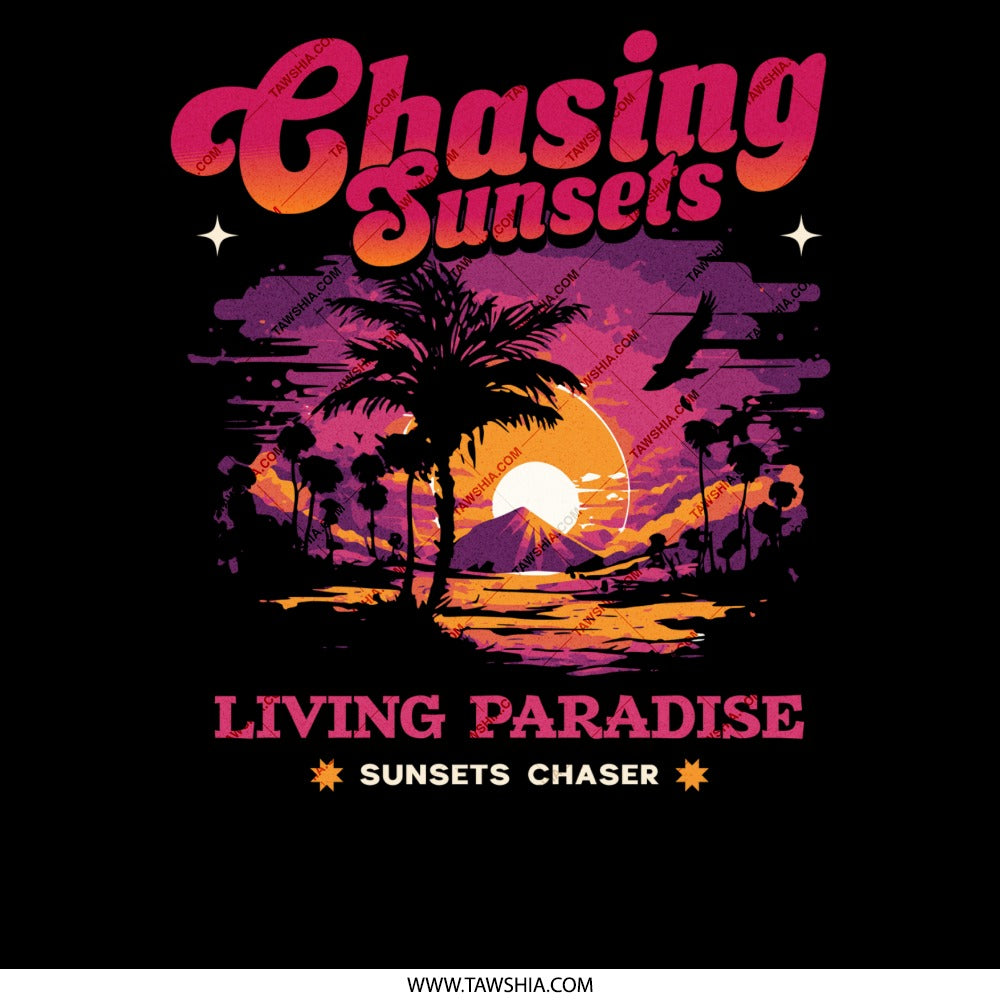 Chasing Sunsets Living Paradise Sunsets Chaser product type