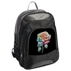 Rose Backpack, Floral Backpack, Colorful Rose, Unique Backpack, Gift for Her, Nature Lover, Flower Backpack - Tawshia